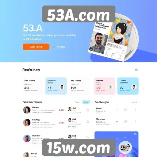 Novidades no design de interface do 53A.com